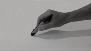 Using a tablet or pen-mouse
